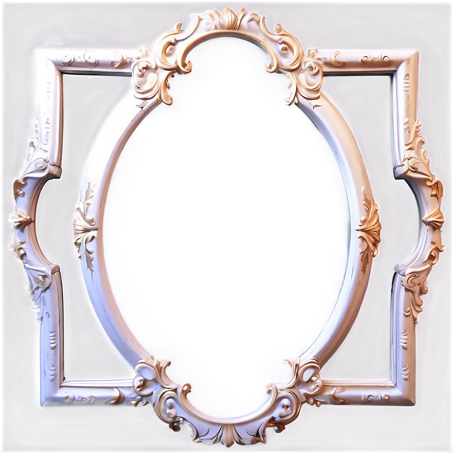 Mirror Frame Design Png Dmw PNG