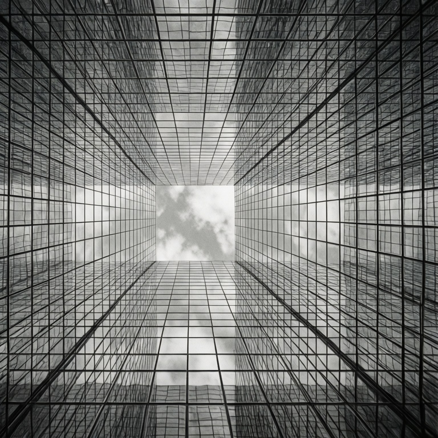 Mirror Grid Infinity Bakgrunner