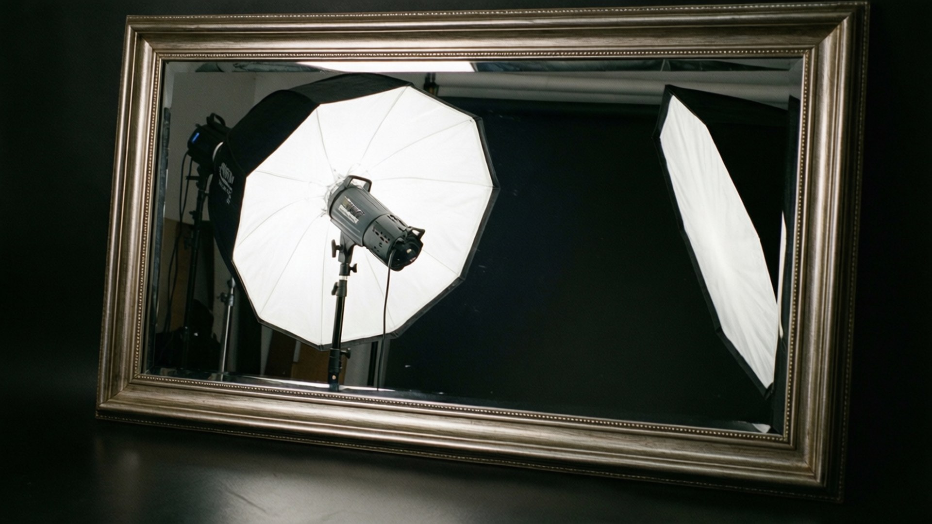 Mirror Reflection Studio Achtergronden
