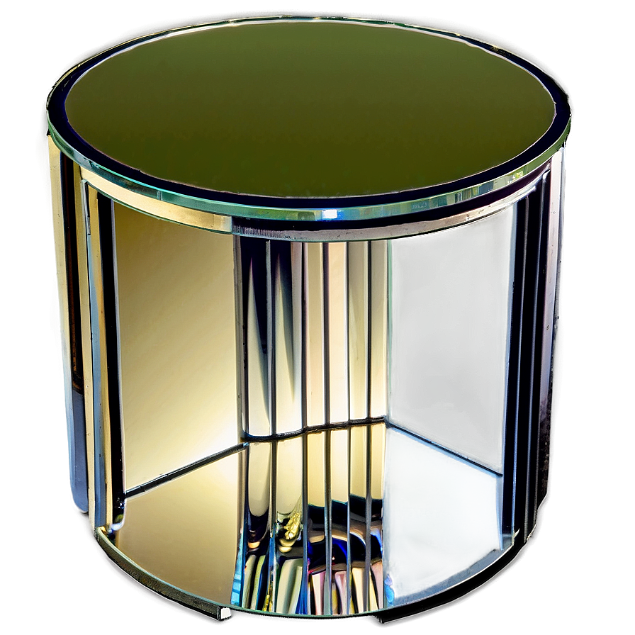 Mirrored Side Table Png Dea PNG