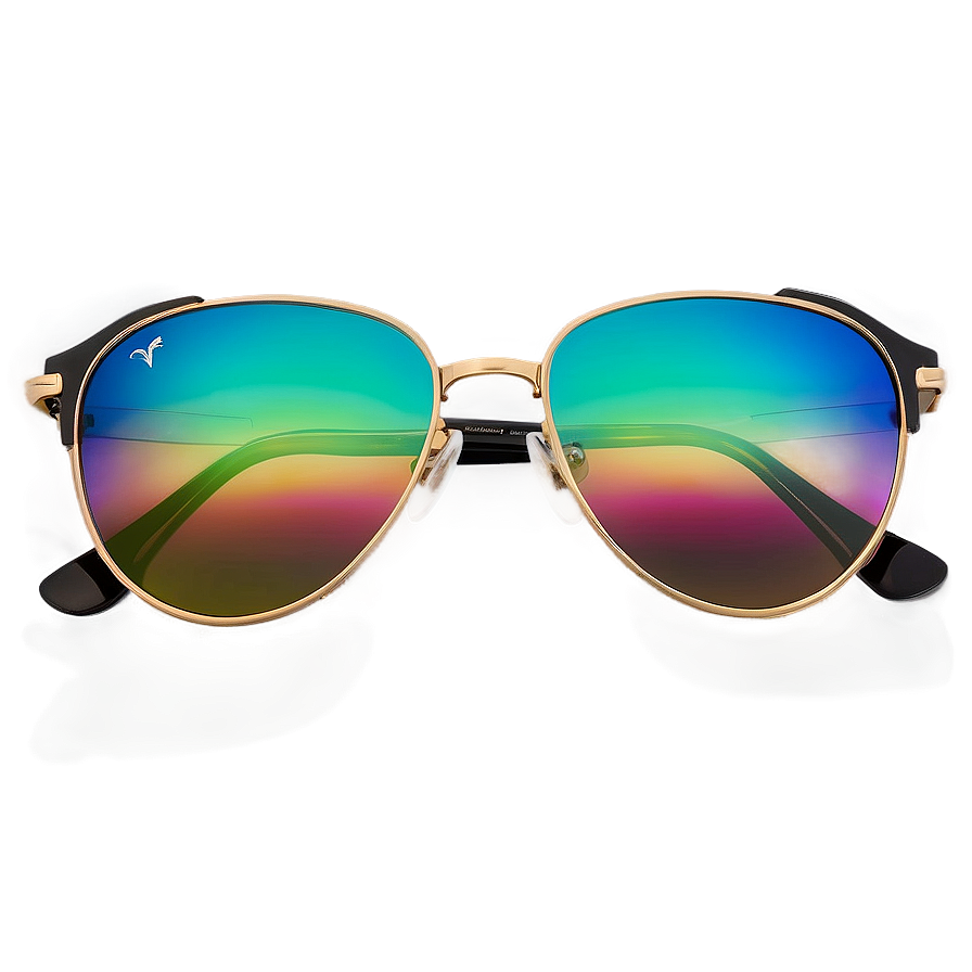 Mirrored Sunglasses Fashion Png 04292024 PNG
