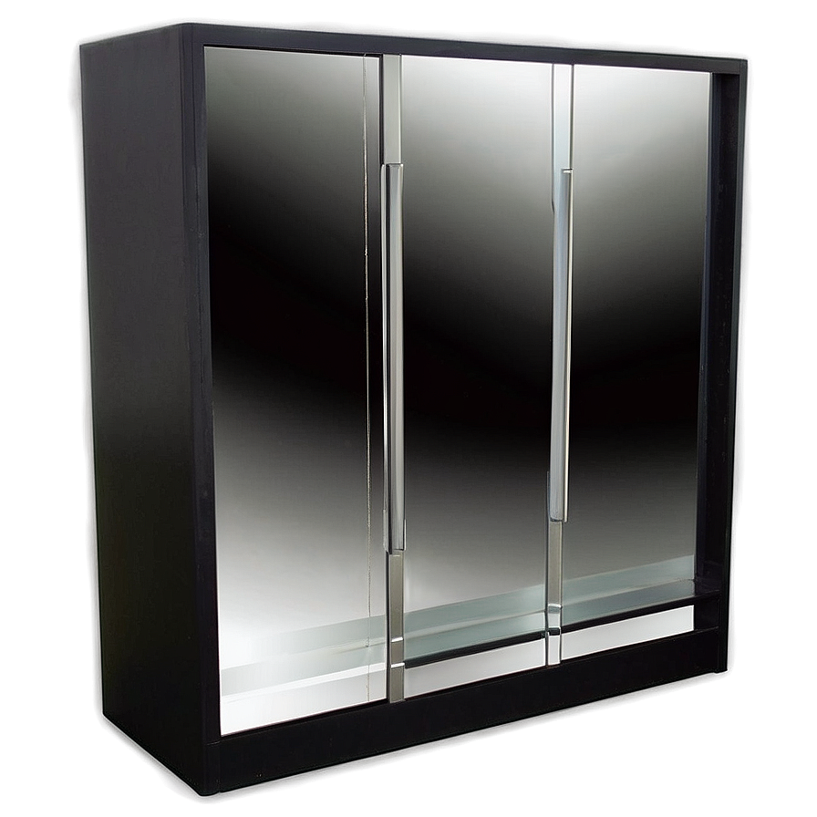 Mirrored Wardrobe Cabinet Png Die16 PNG