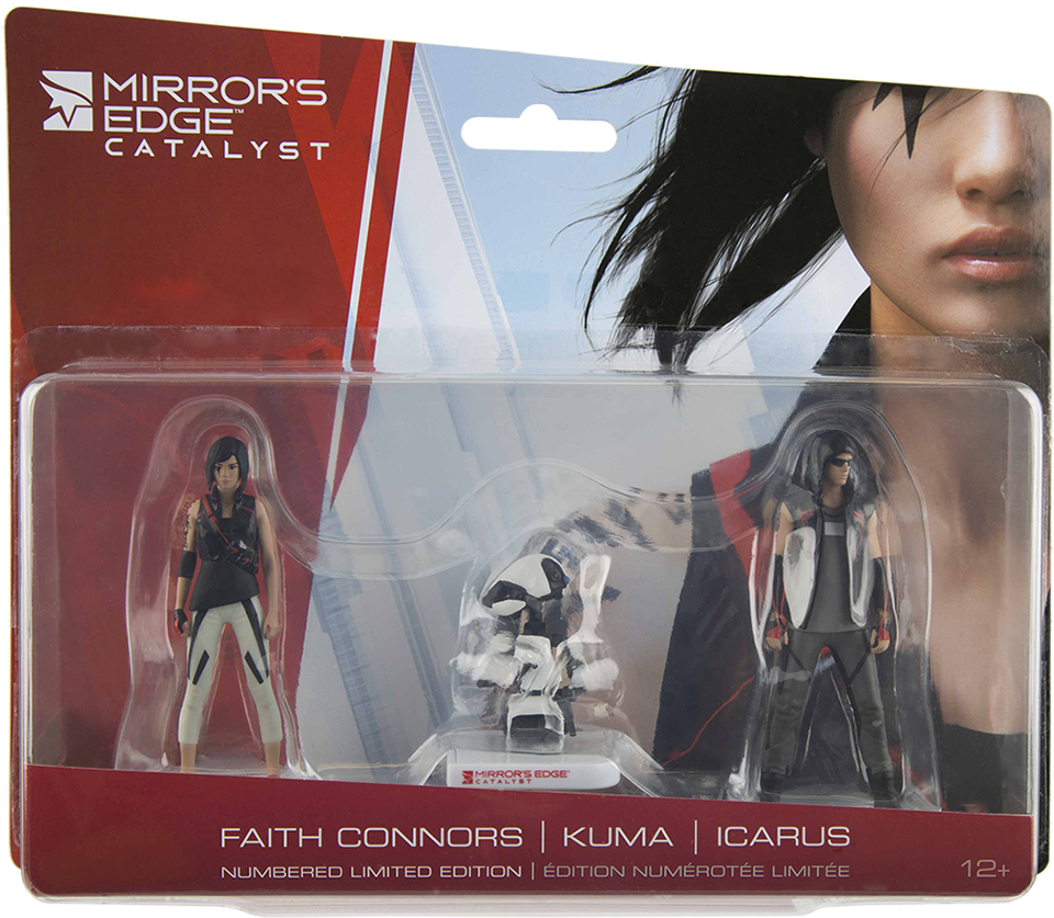 Mirrors Edge Catalyst Collectible Figures Pack PNG