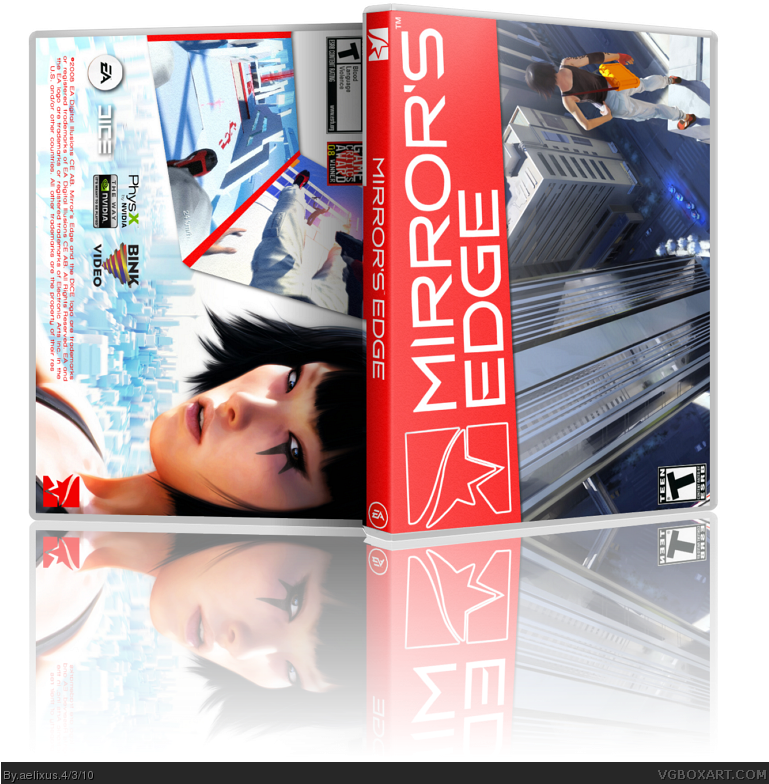 Mirrors Edge Game Cover Art PNG