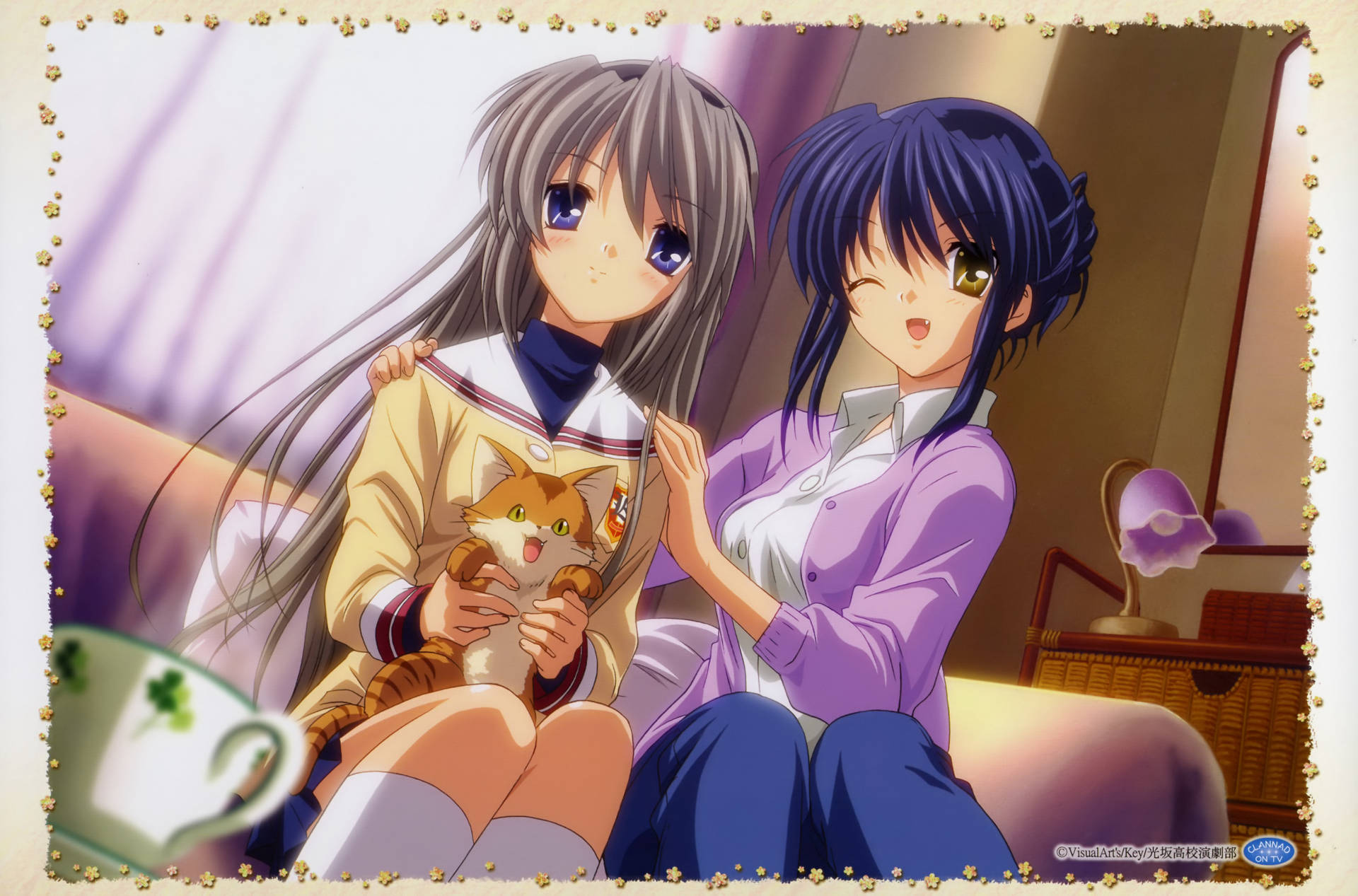 Misae And Tomoyo Clannad Wallpaper