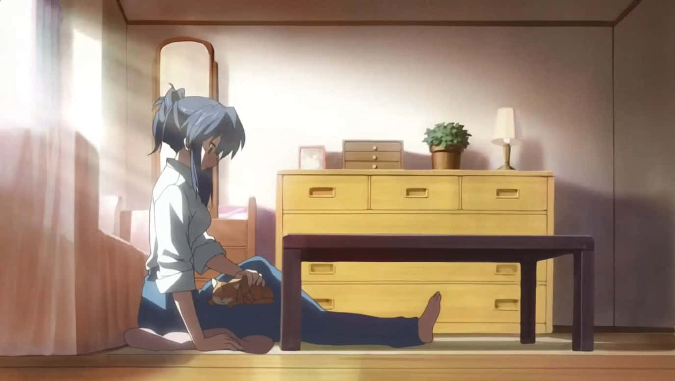 Misae Sagara Stille Øyeblikk Bakgrunnsbildet