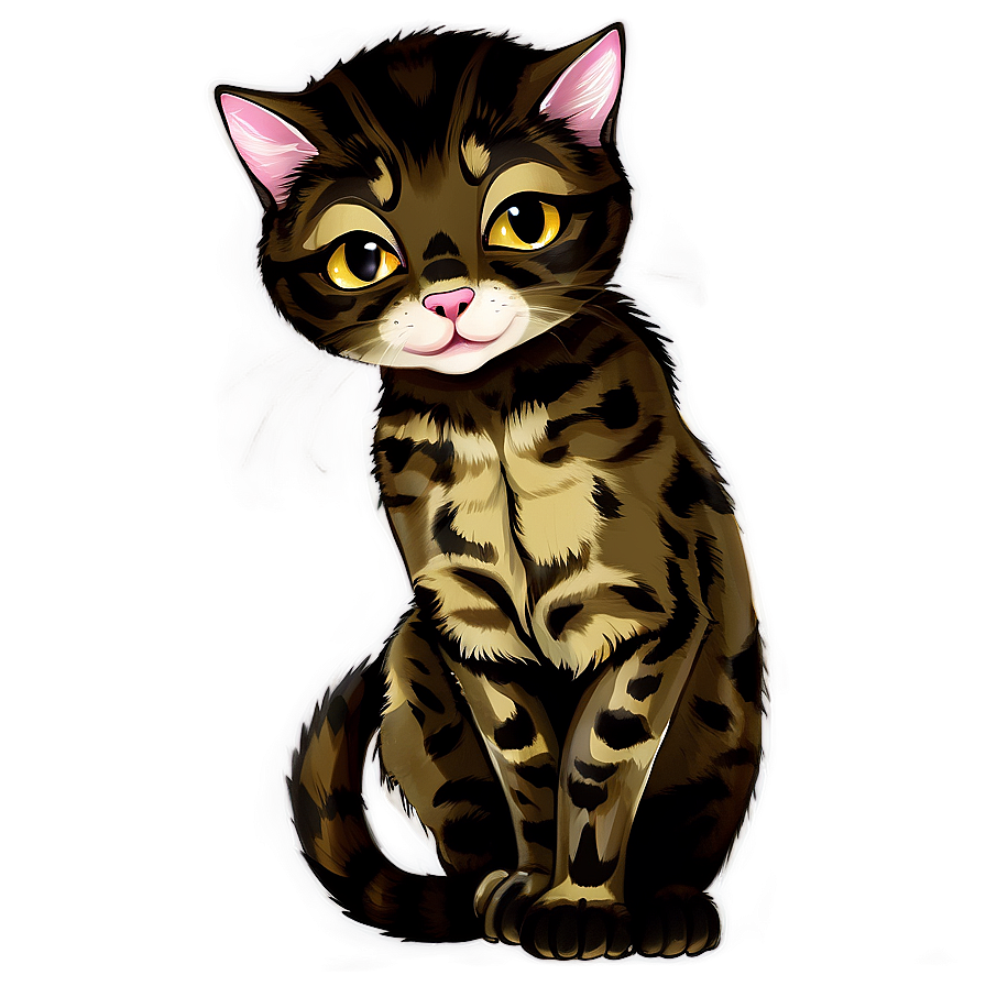 Mischief Kitten Design Png 10 PNG