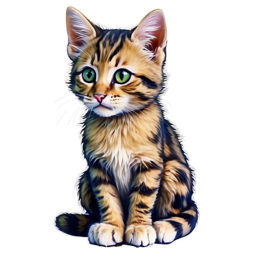 Mischief Kitten Design Png Xrb PNG