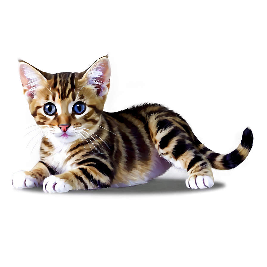 Mischief Kitten Design Png Yqk PNG