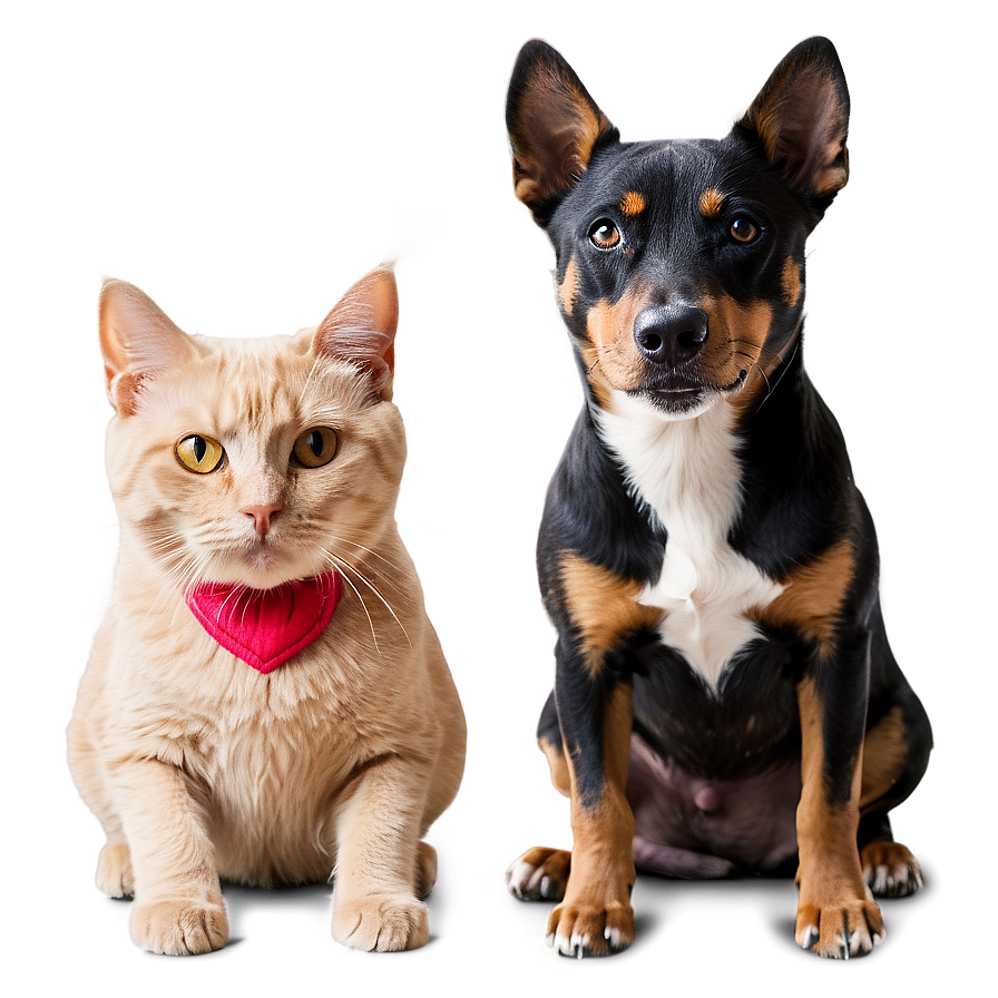 Mischievous Dog And Cat Png 7 PNG