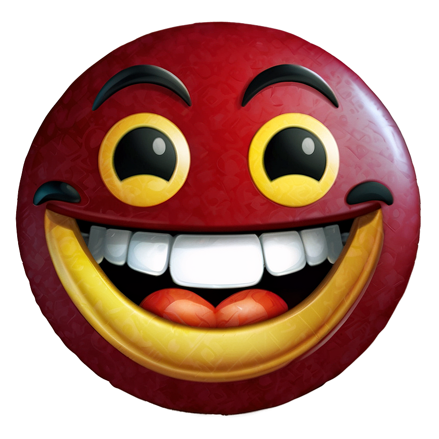 Mischievous Smile Emoji Png 05242024 PNG