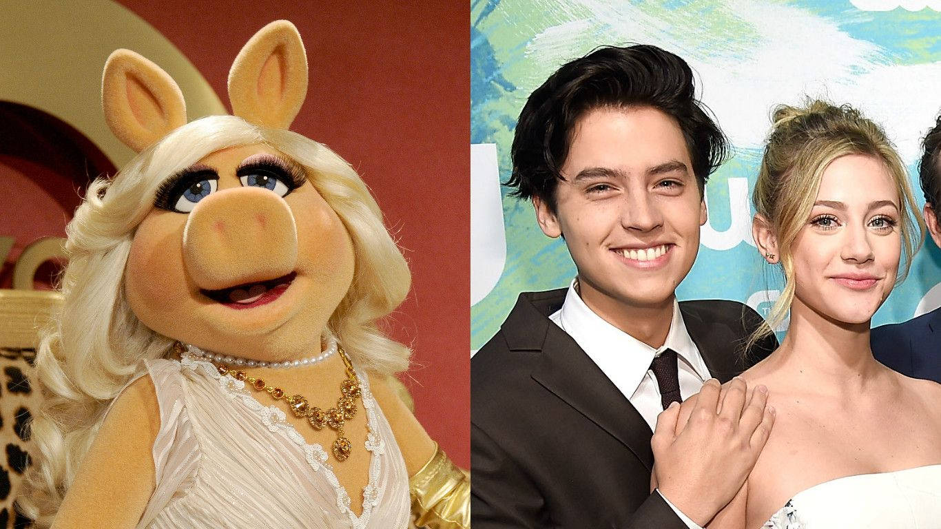Miss Piggy Dylan And Cole Sprouse