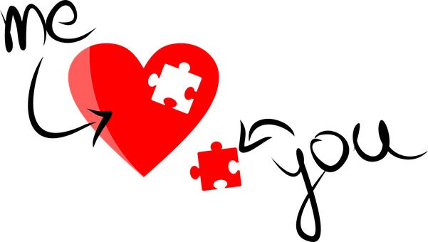 Missing Piece Heart Concept PNG