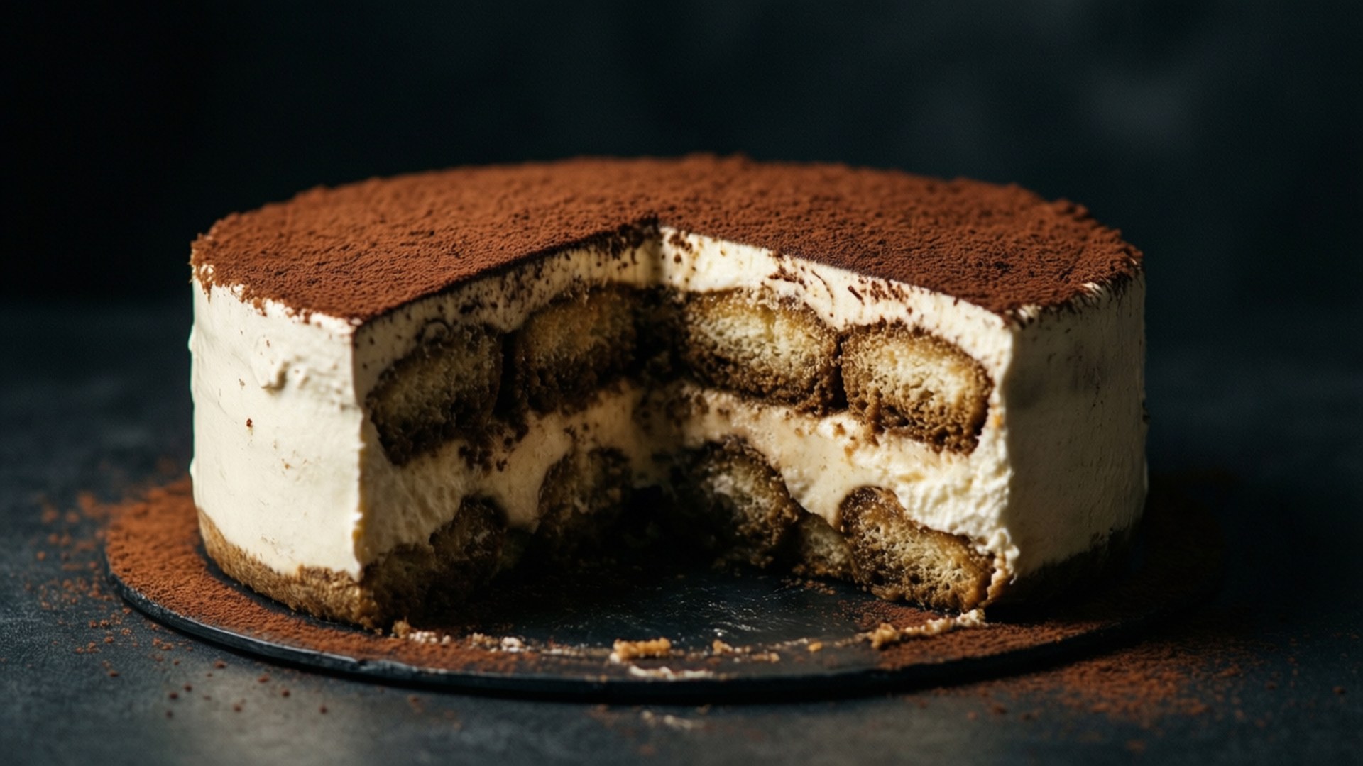 Missing Slice Tiramisu Wallpaper