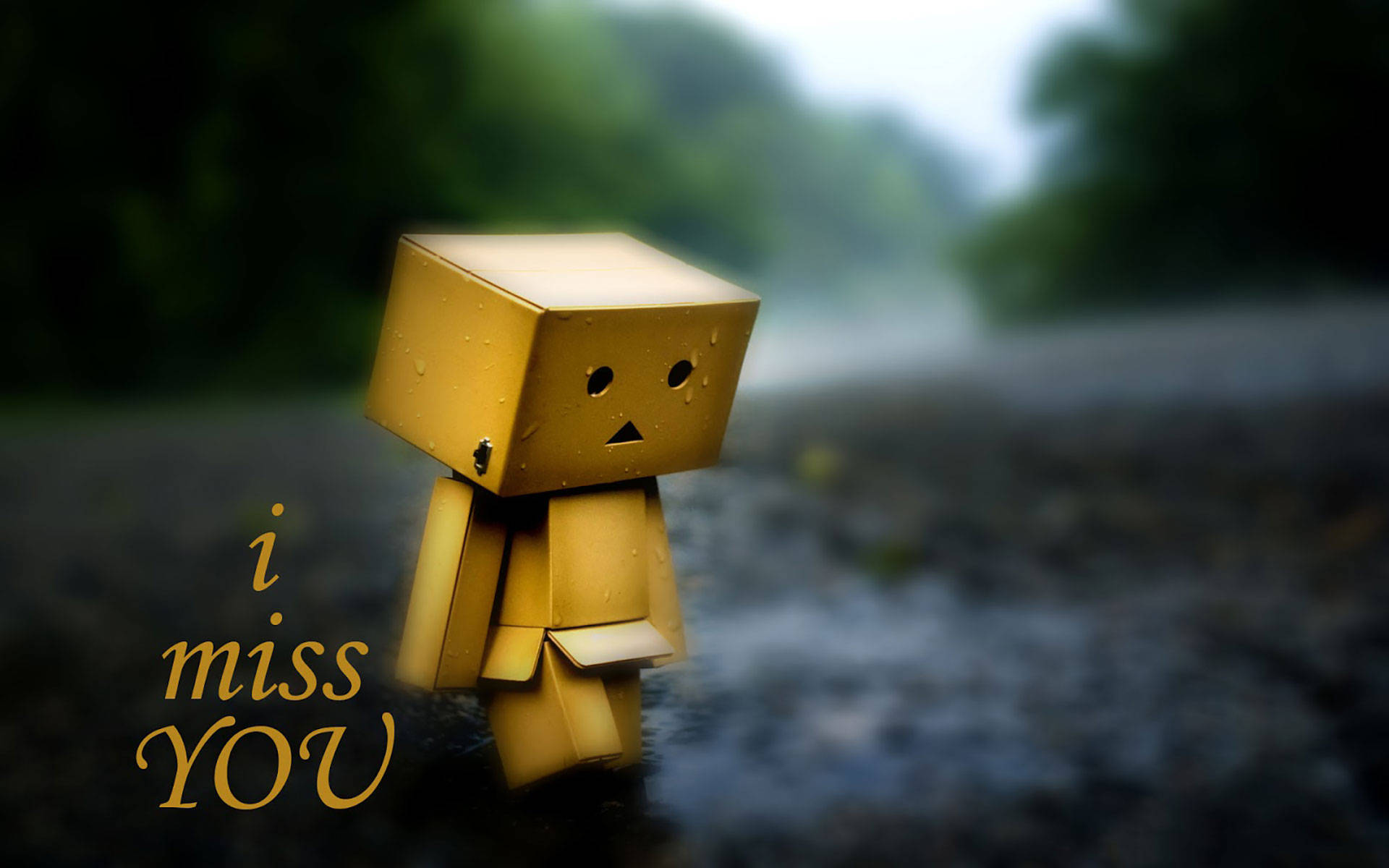 Missing You Box Toy Wallpaper