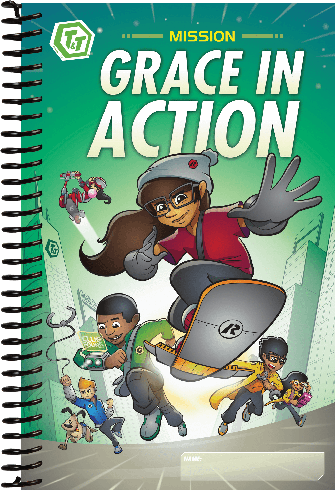 Mission Grace In Action Cover Art PNG