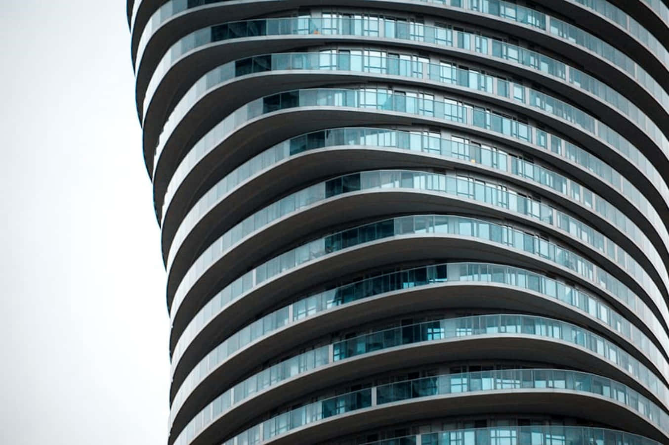 Mississauga Architectural Curves Wallpaper