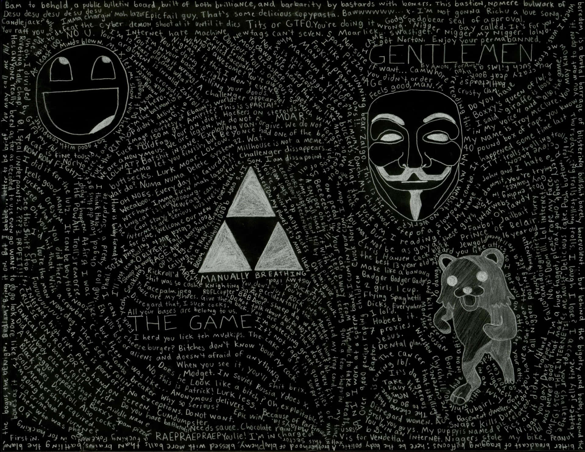 Misteriosafigura Anonima In Un Ambiente Oscuro E Digitale