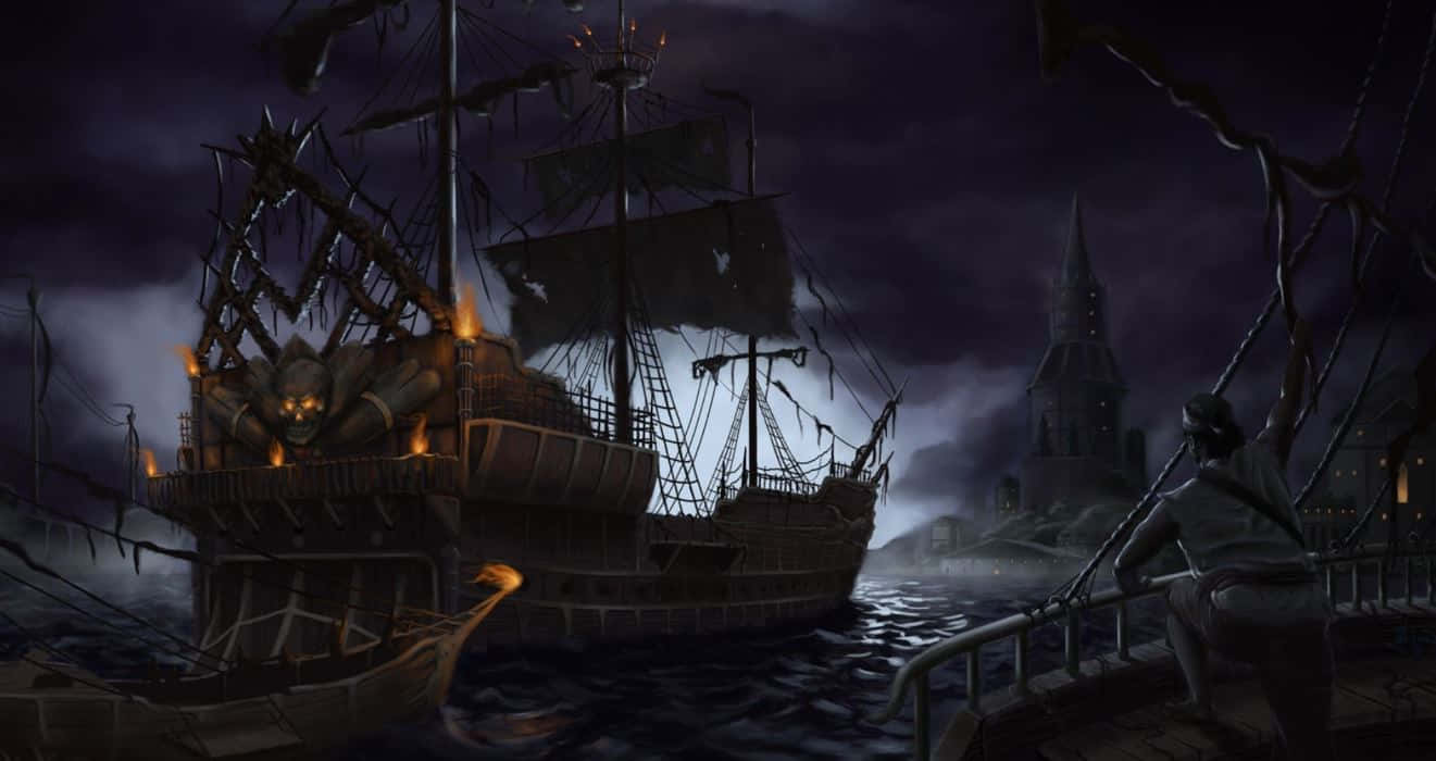 Misteriosanave Dei Pirati A Tutto Vapore