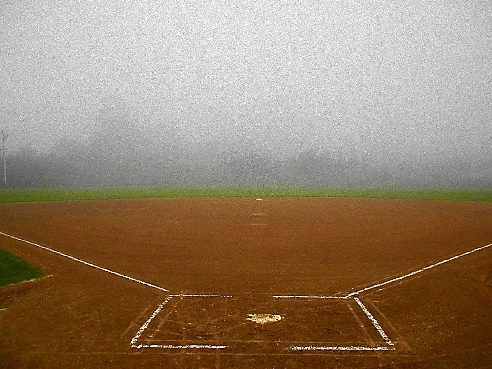Misty Arena Of Awesome Softball Wallpaper