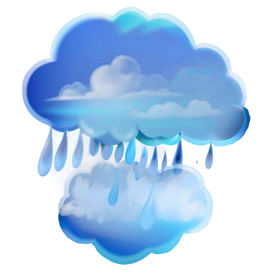 Misty Blue Clouds Png Jnw PNG