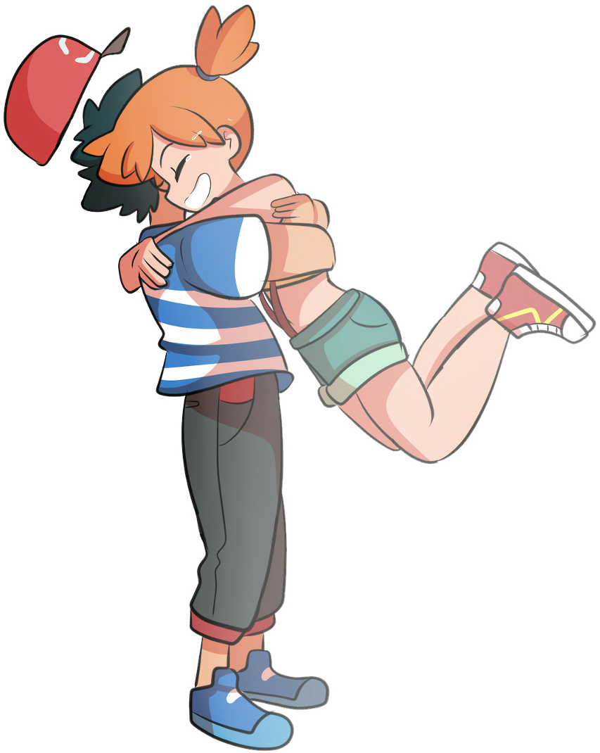 Download Misty Celebration Pokemon Fanart | Wallpapers.com