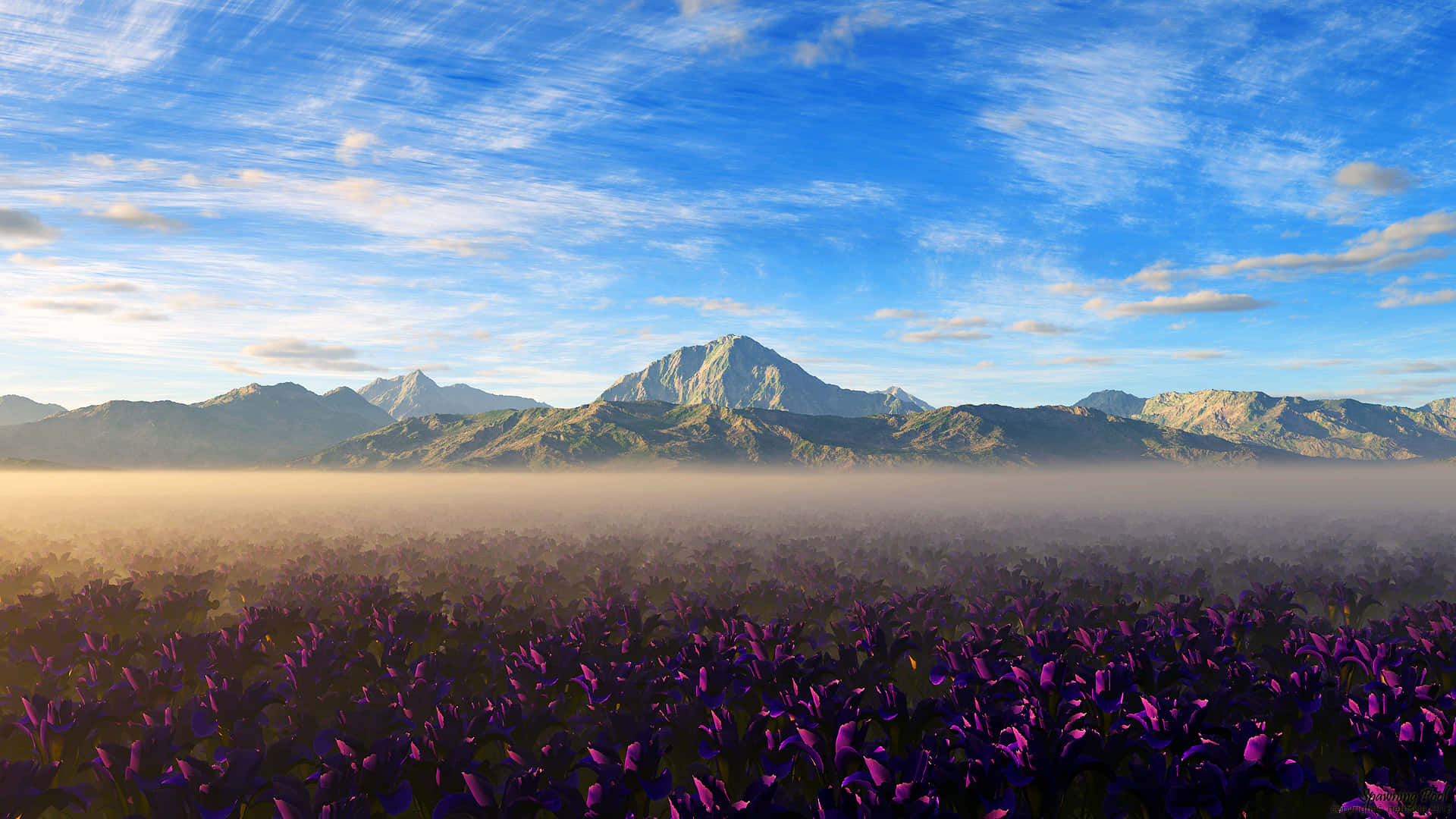 Misty Mountain Morning.jpg Wallpaper