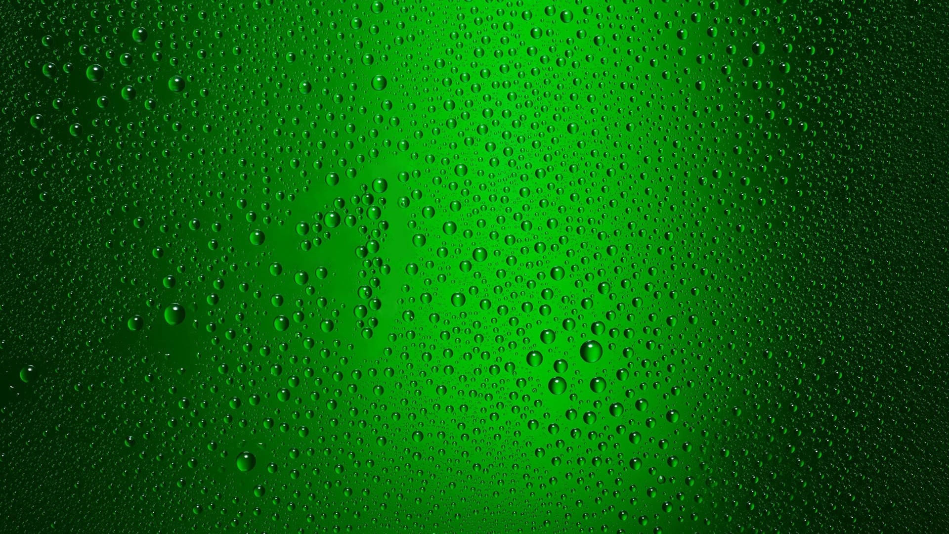 Misty Plain Green Wallpaper