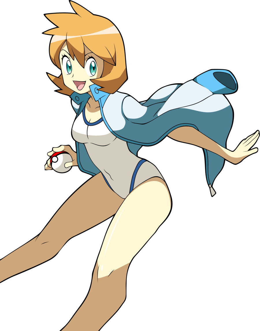 Download Misty Pokemon Character Action Pose | Wallpapers.com