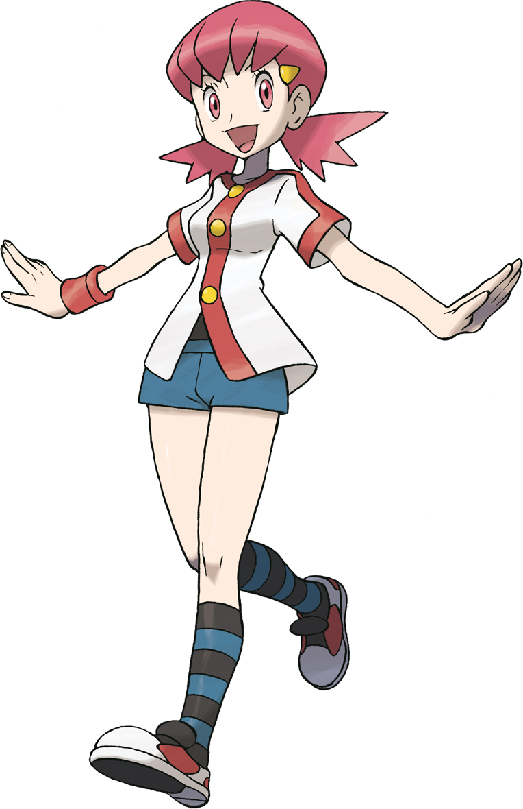 Misty Pokemon Character Pose PNG