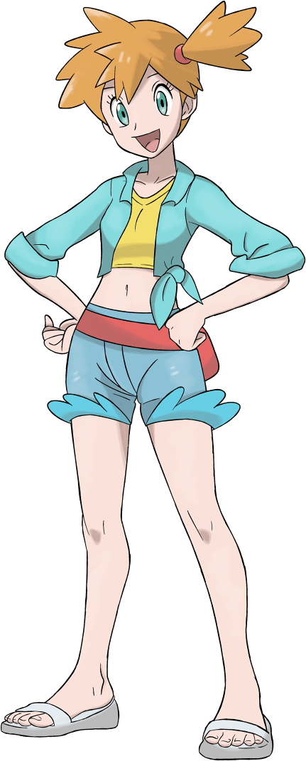 Download Misty Pokemon Character Pose