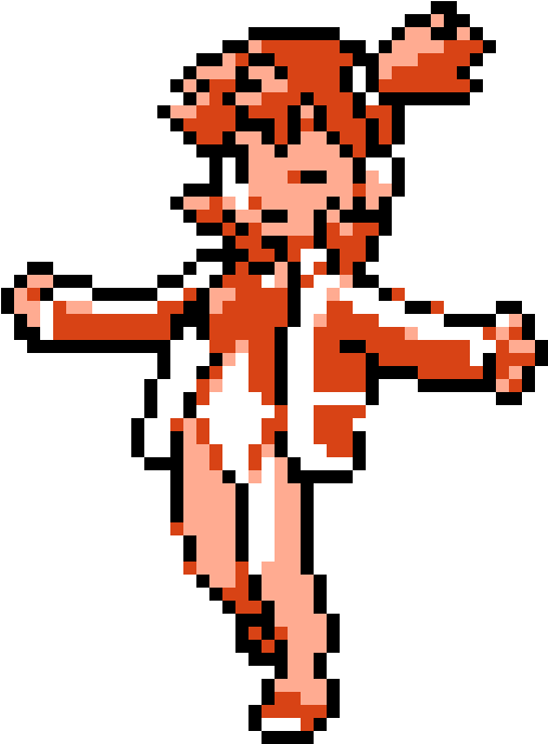 Download Misty Pokemon Sprite Classic | Wallpapers.com