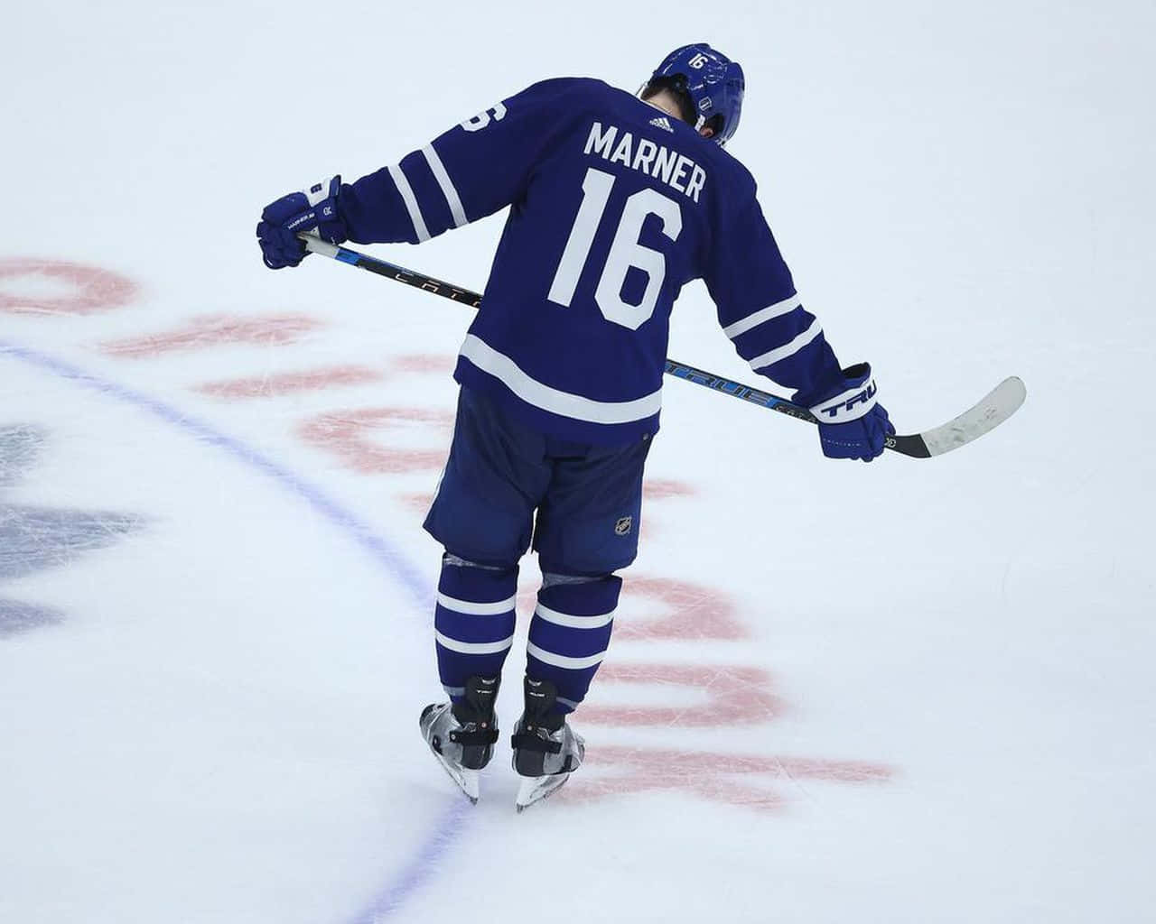 Mitchell Marner Toronto Maple Leafs nummer 16 tapet Wallpaper