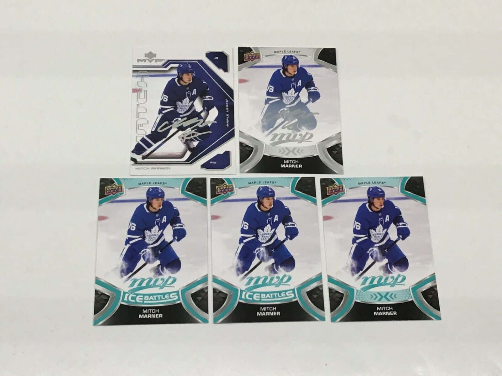 Mitchell Marner Trading Card Collection Wallpaper