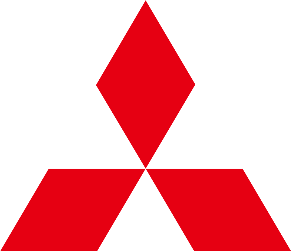 Mitsubishi Logo Red Diamonds PNG