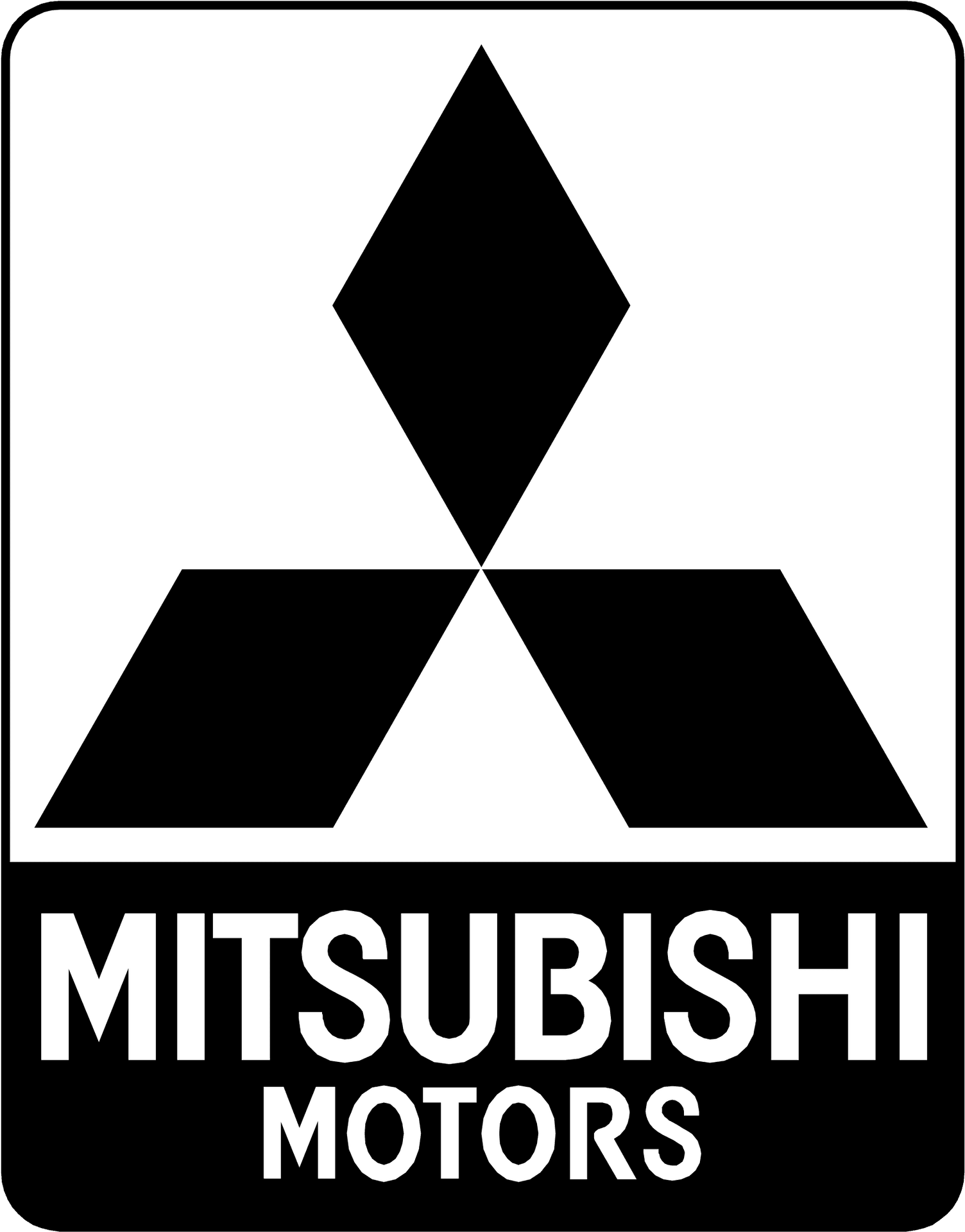 Mitsubishi Motors Logo PNG