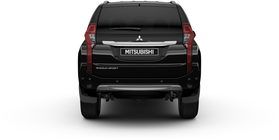 Mitsubishi Shogun Sport Rear View PNG