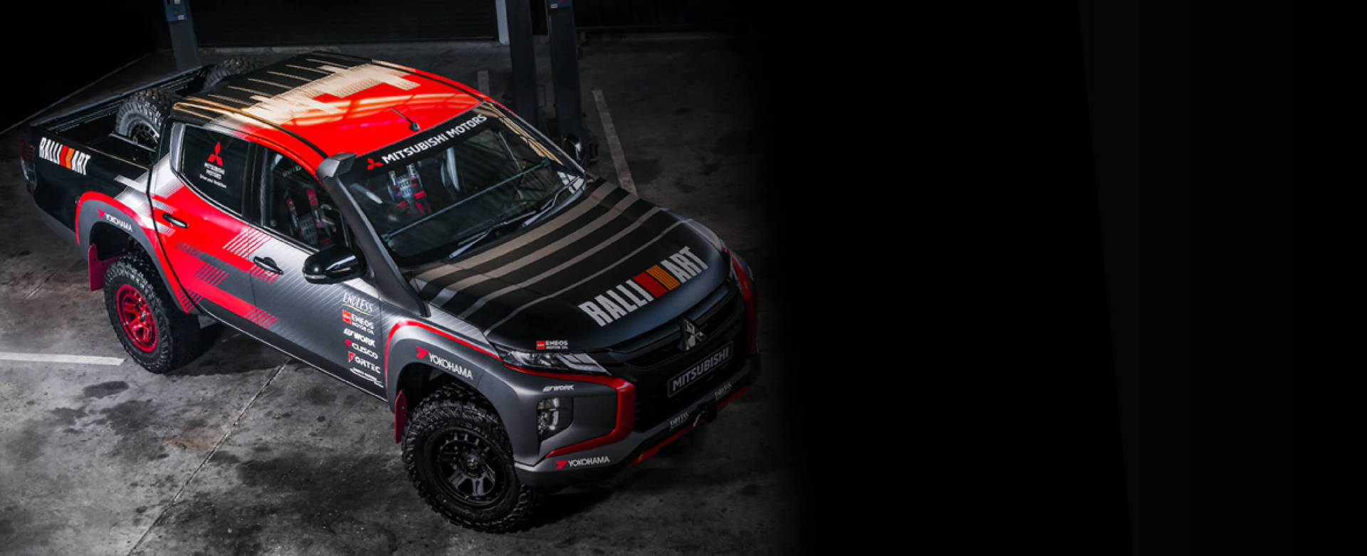 Mitsubishi Triton Pickup truck For Motorsport Wallpaper