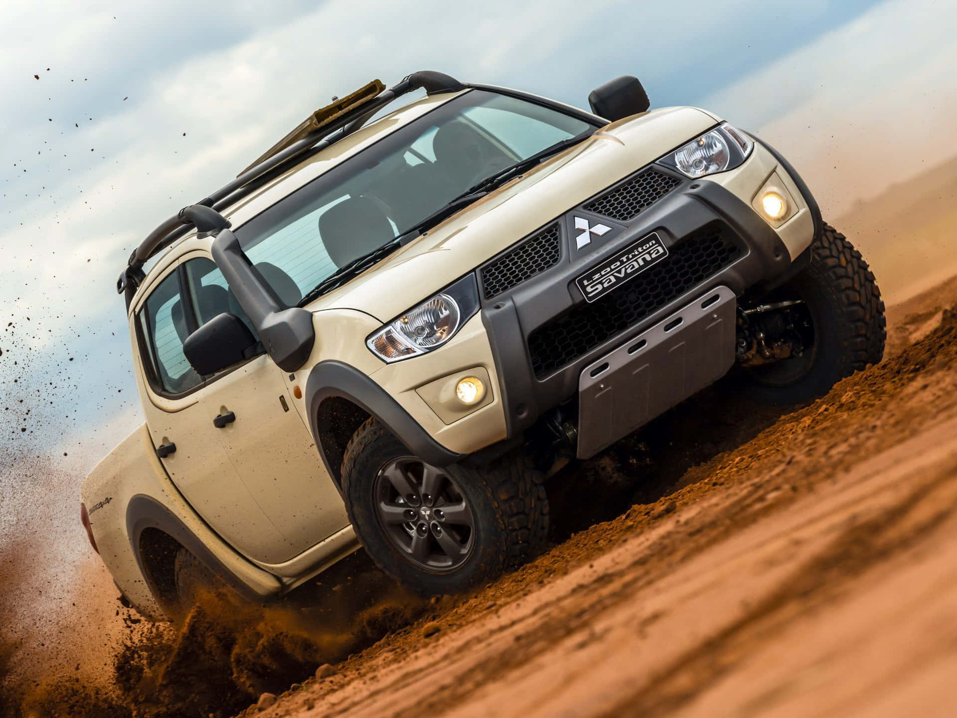 Mitsubishi Triton - Ultimate Off-road Warrior Wallpaper