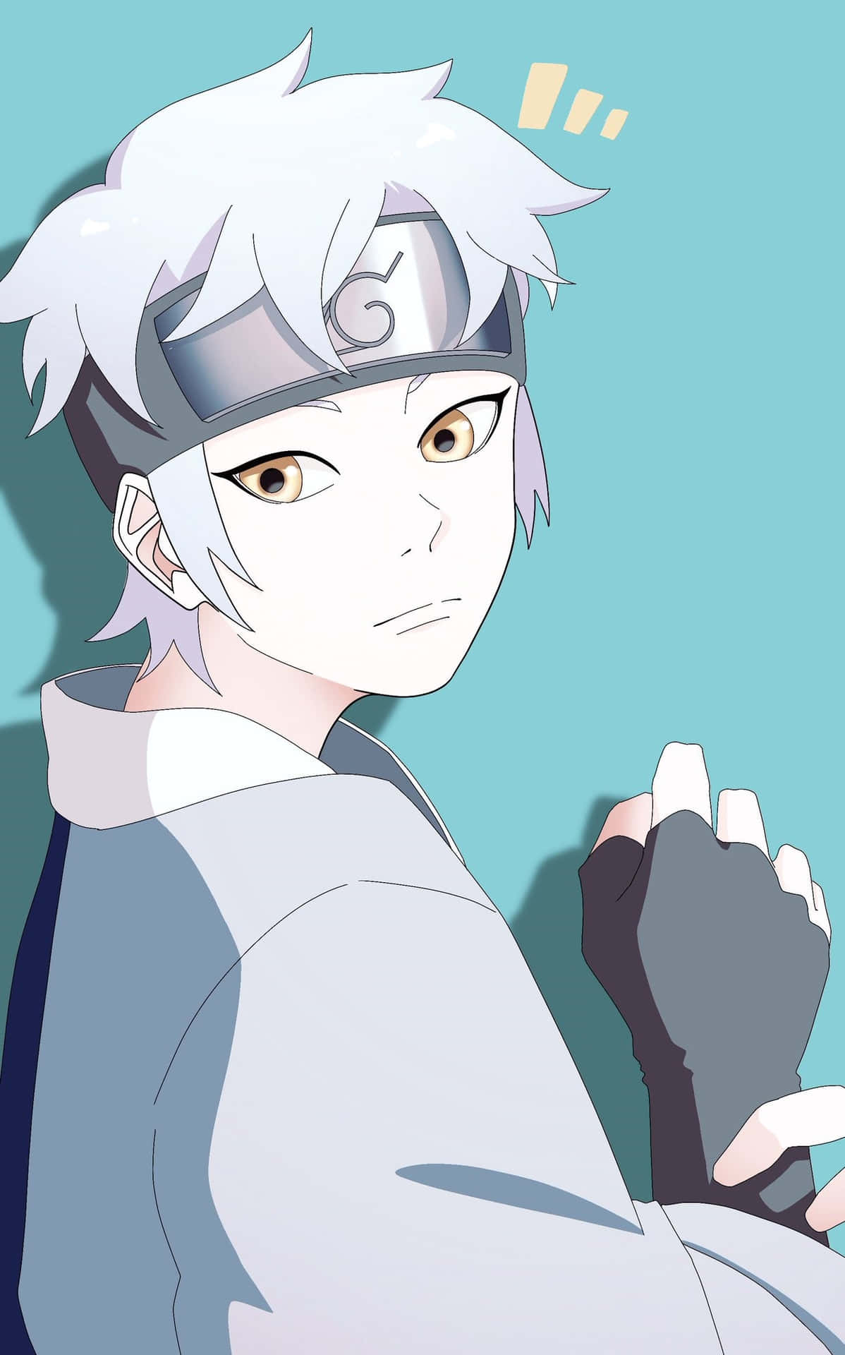 Mitsuki, De Jonge Ninja Uit De Boruto Serie Achtergrond