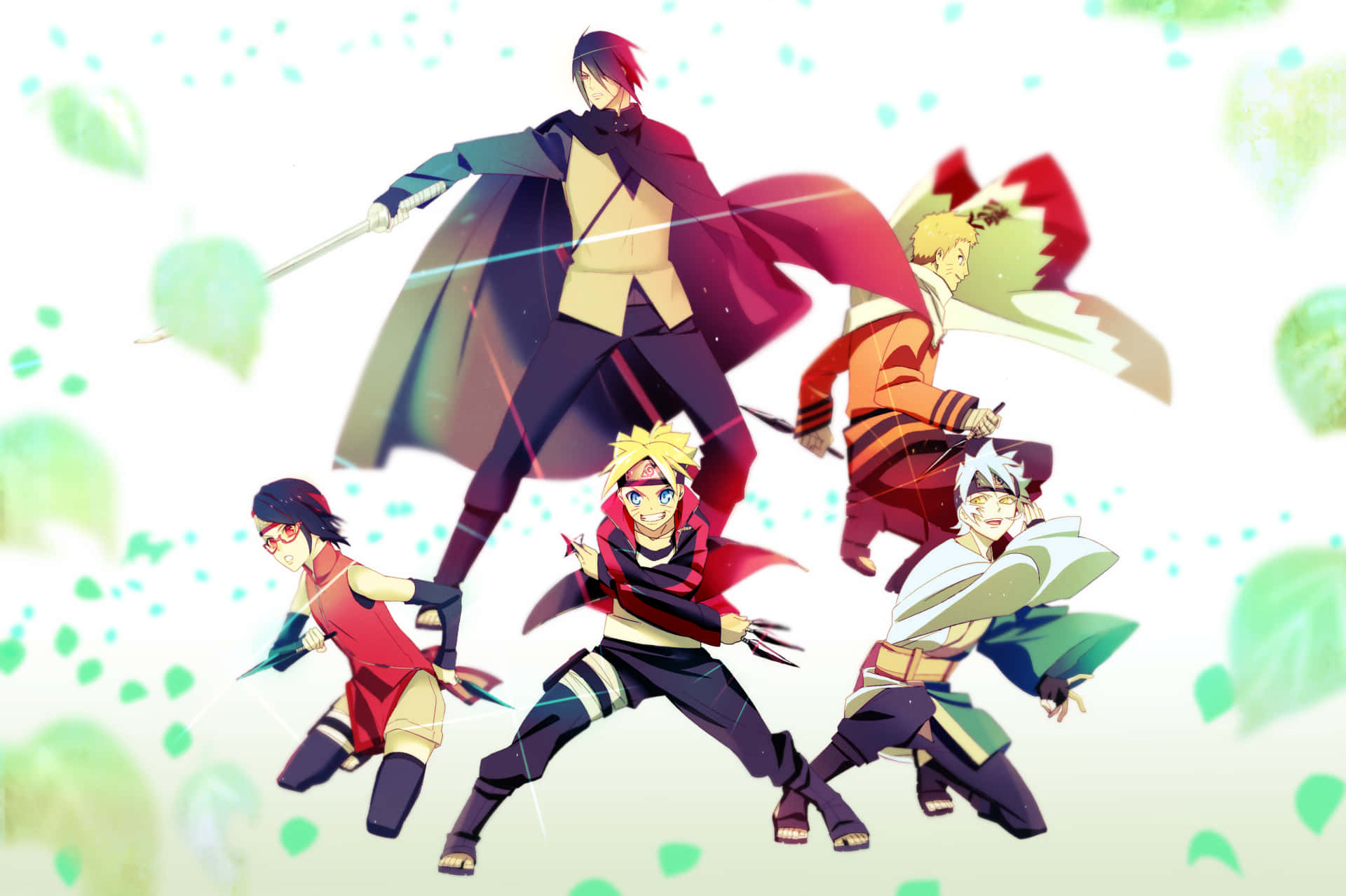 Mitsuki: The Enigmatic Ninja of Team 7 Wallpaper