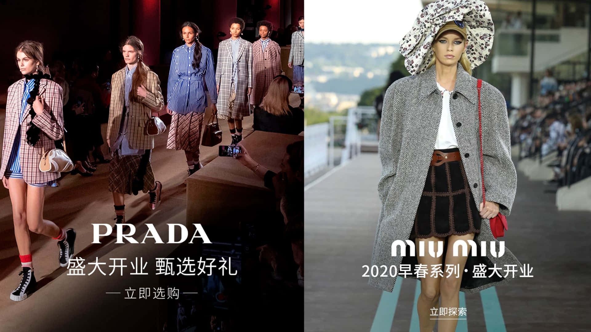 Caption: Chic Woman with Miu Miu Fashion Accessories Wallpaper