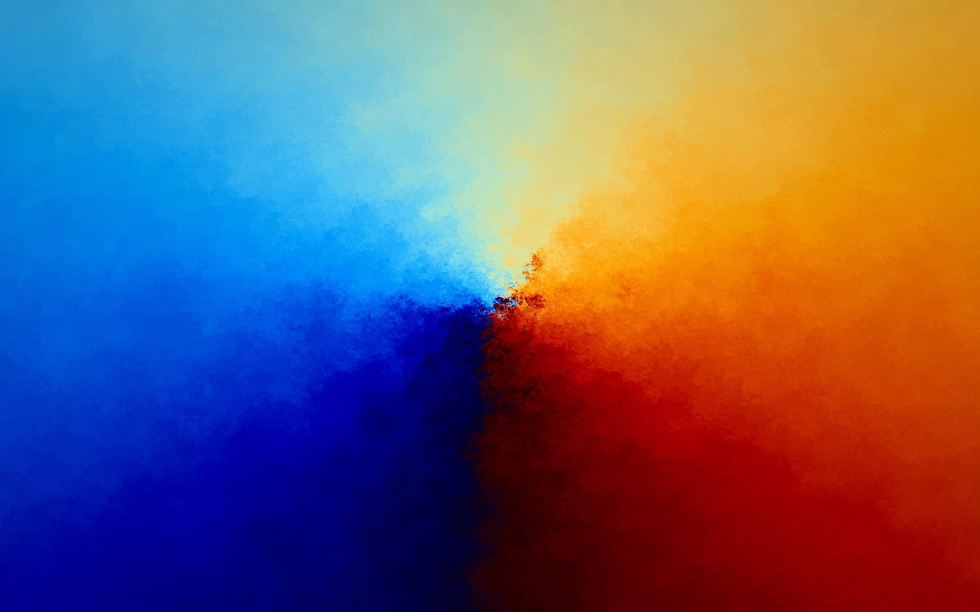 Mix Color Blue, Yellow, And Red Wallpaper