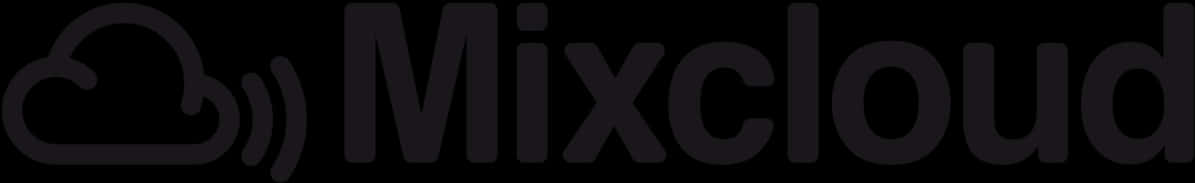 Mixcloud Logo Black Background PNG