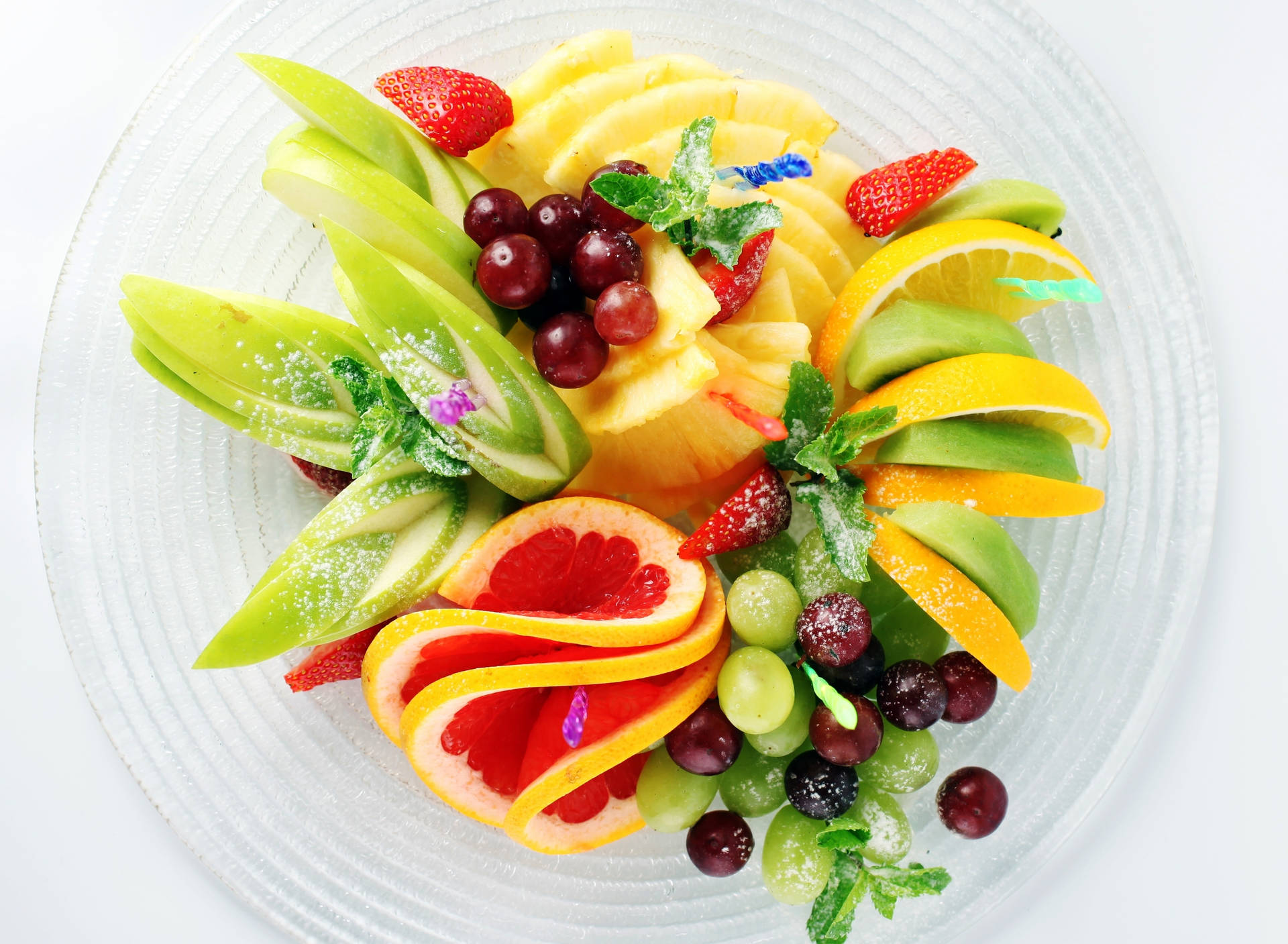 Mixed Fruits And Pineapple
