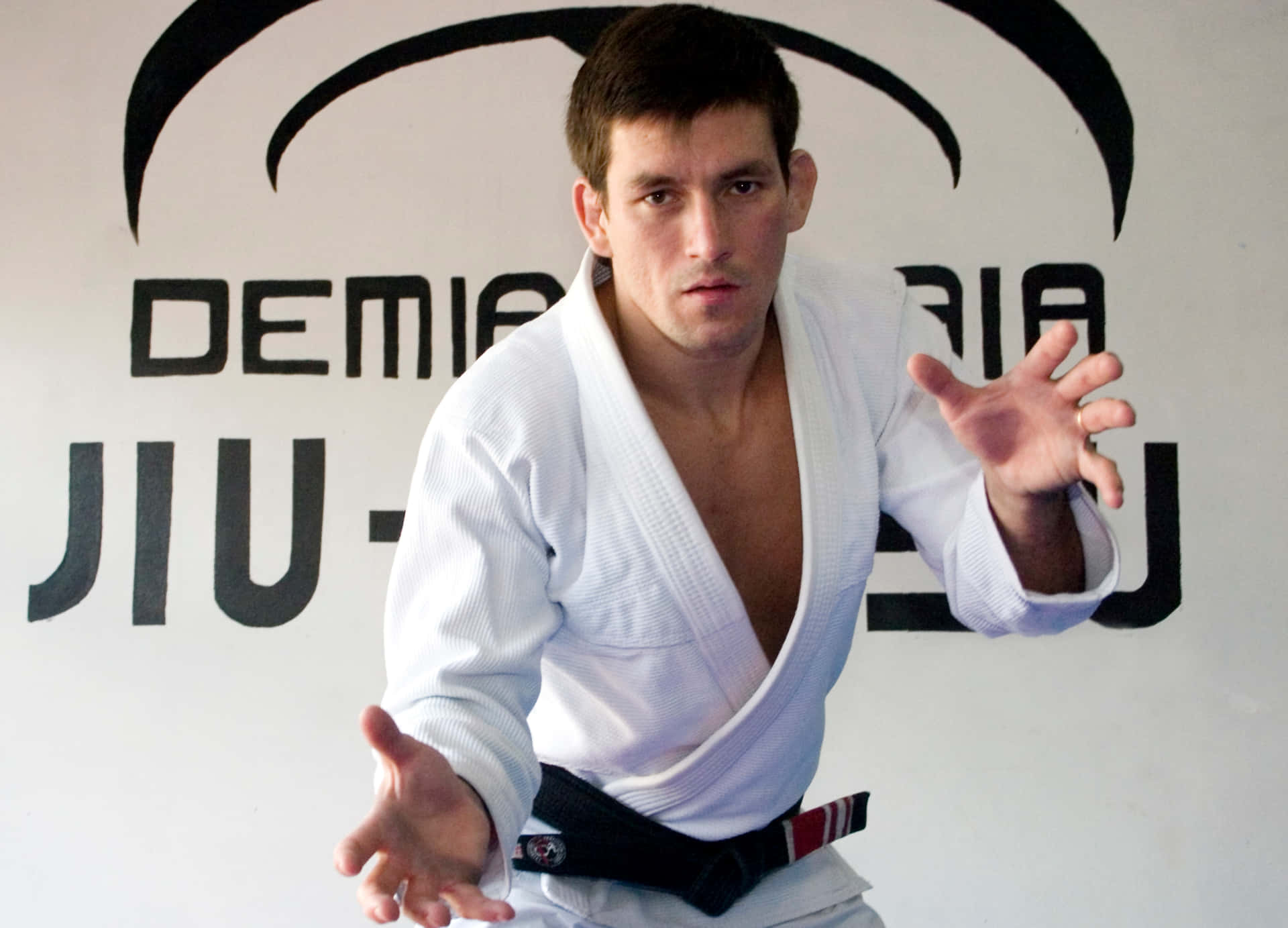 Mixed Martial Artist Demian Maia Background