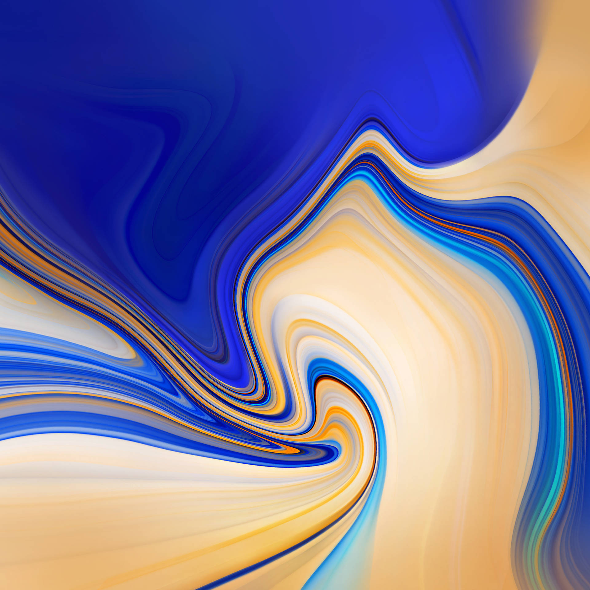 Mixing Colours Samsung Galaxy Tablet Picture
