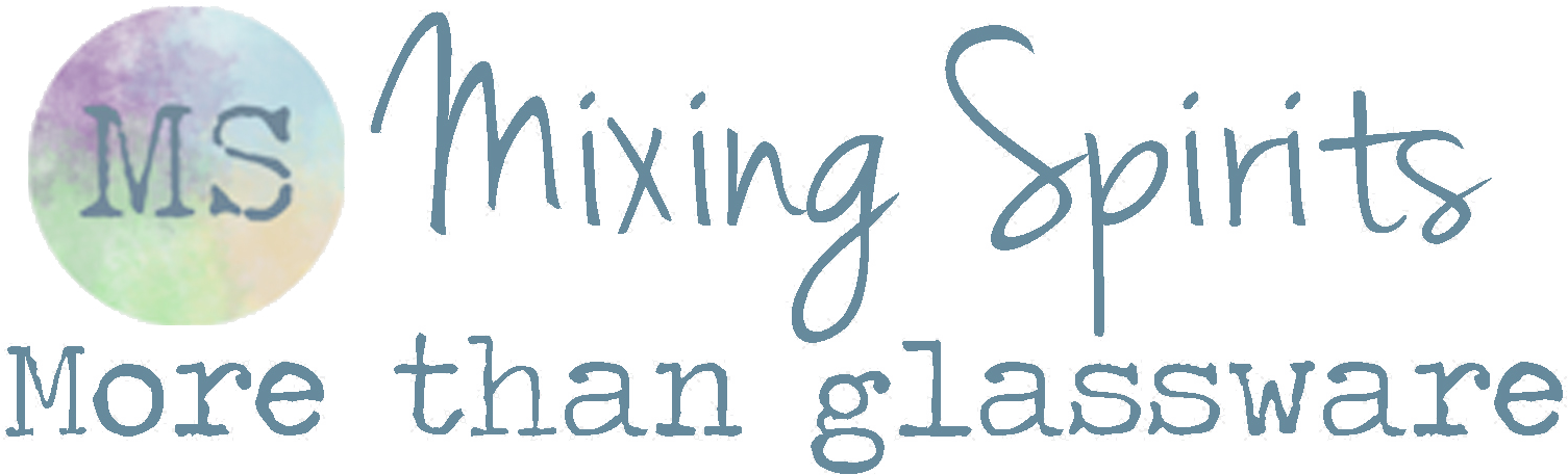 Mixing Spirits Glassware Logo PNG