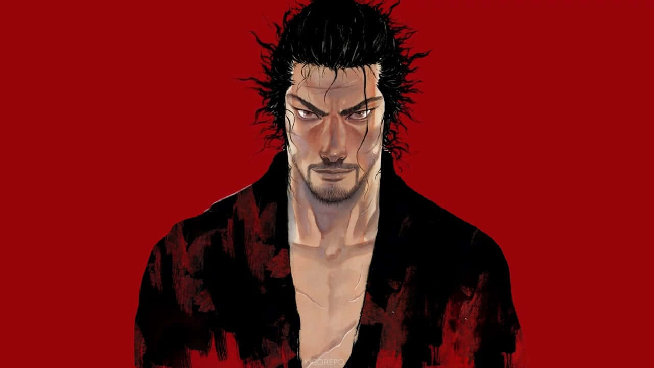 Miyamoto Musashi Anime Portrait Wallpaper