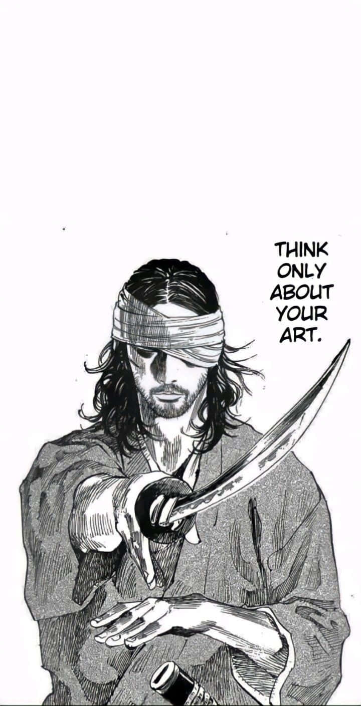 Miyamoto Musashi Art Focus Manga Wallpaper